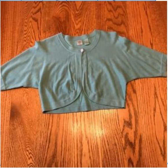 "HWR" Anthropologie, green shrug style sweater, never worn, L - Picture 1 of 6